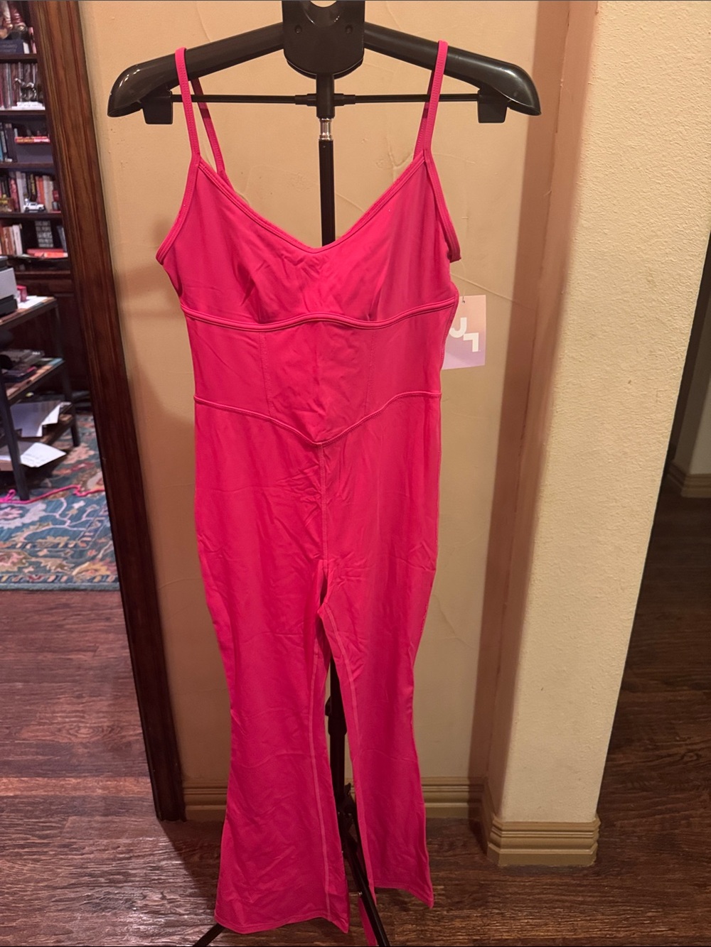 JoyLab Hot Pink Camisole Slip Jumpsuit